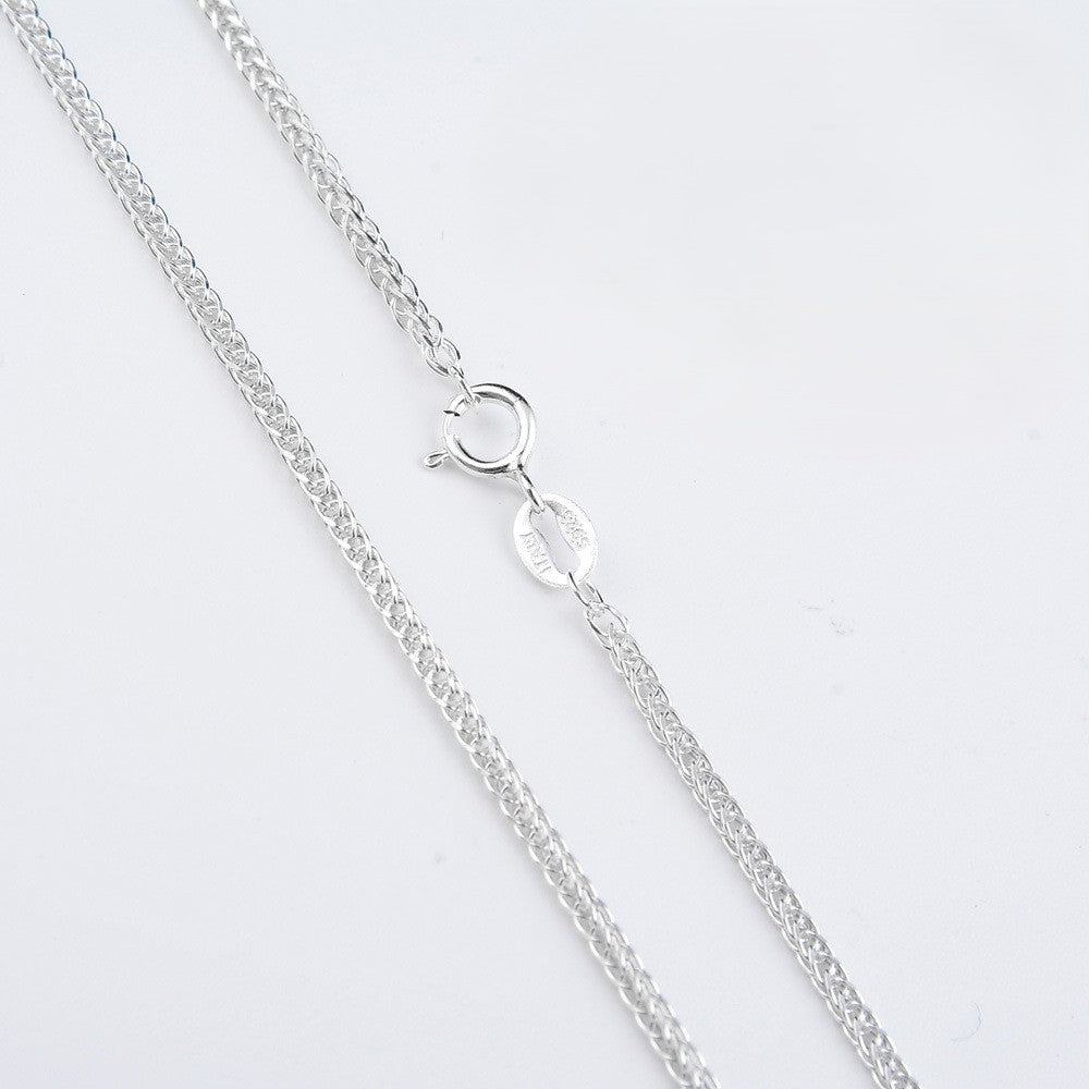 White Gold Chopin Chain