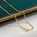 Silver Dual Bead Accent Chain