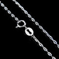 White Gold Car Day Chain