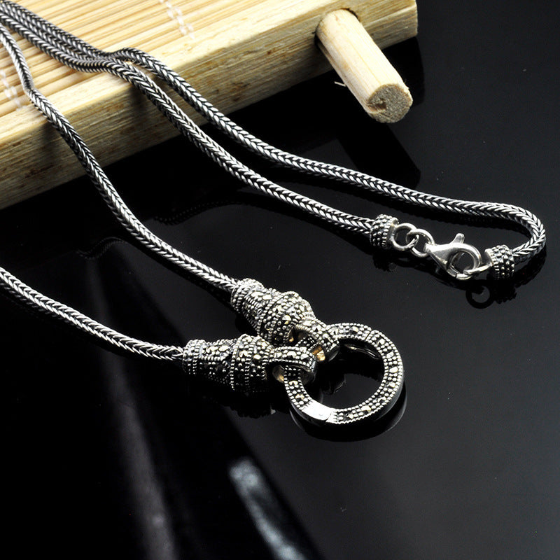 %92.5 Pure Silver Foxglide Vintage Chain
