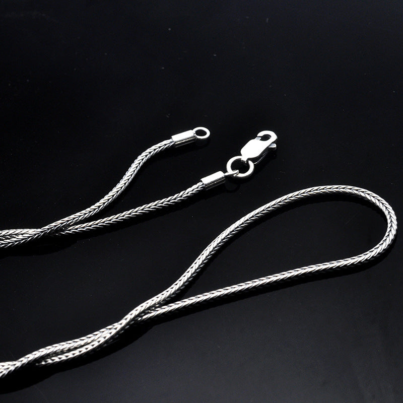 92.5% Pure Silver Legacy Fox Tail Chain