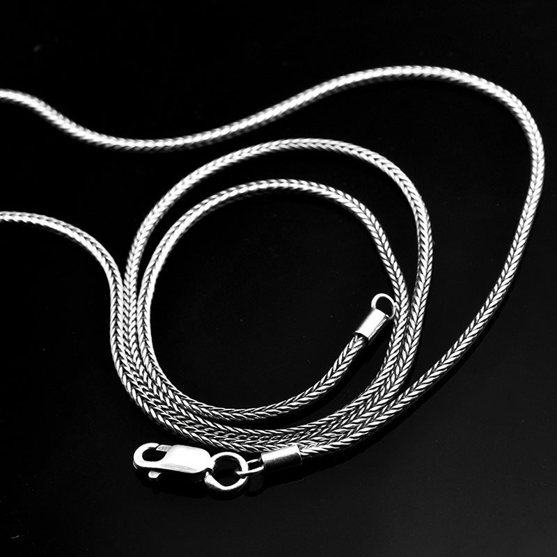 92.5% Pure Silver Legacy Fox Tail Chain