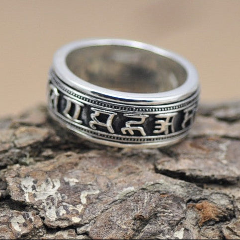 %92.5 Silver Fortune Spinner Ring