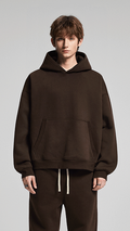 Urban Boxy Coffee Hoodie