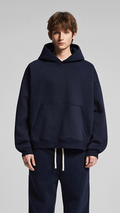 Navy Urban Boxy Hoodie