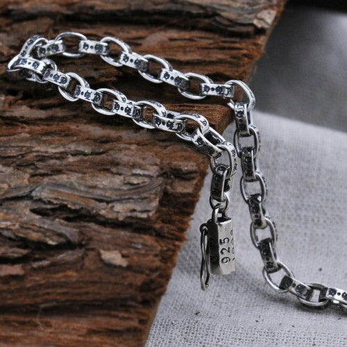 92.5% Pure Silver Urban Relic Bracelet