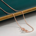 Diamond-Cut Edge Silver Chain