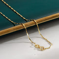 Silver Classic Melon Chain