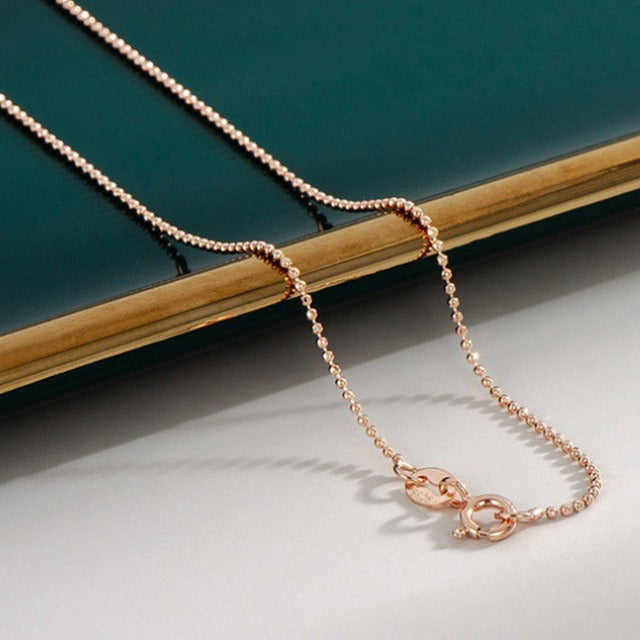 Flash Shine Rose Gold Chain