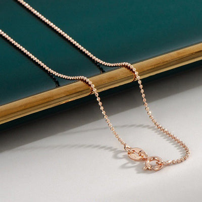 Flash Shine Rose Gold Chain