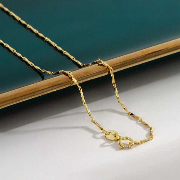 Silver Heritage Ingot Chain