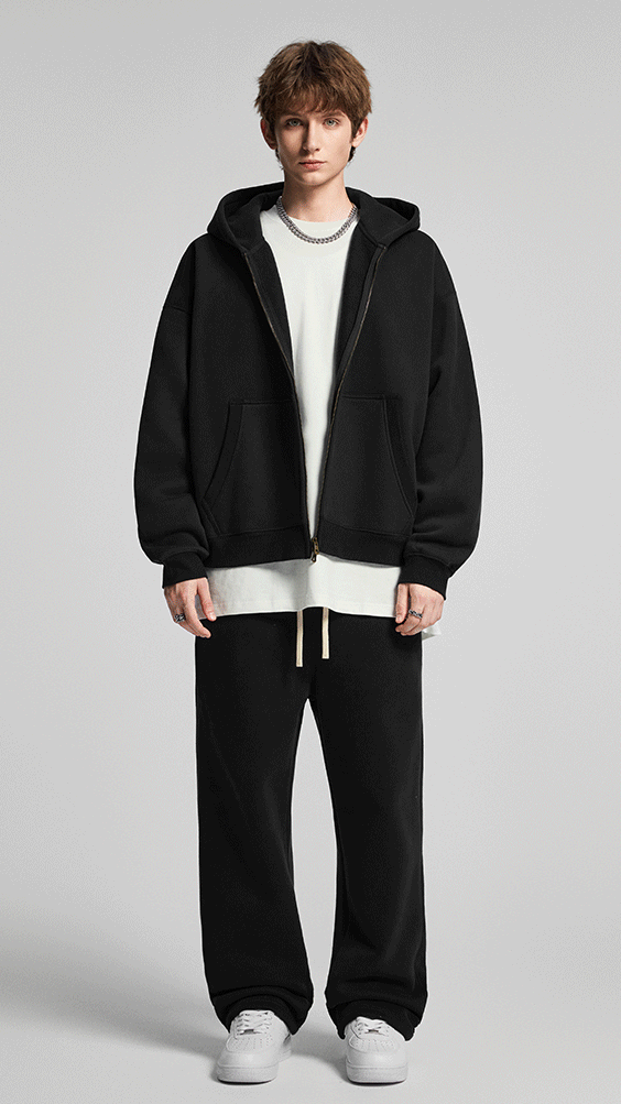 Active Black Liberty Hoodie