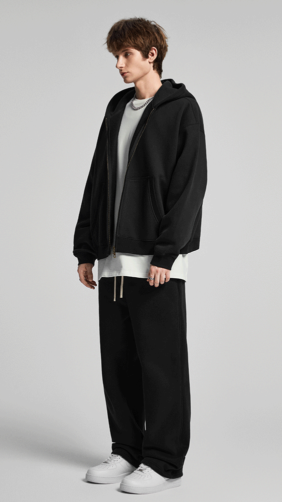 Active Black Liberty Hoodie