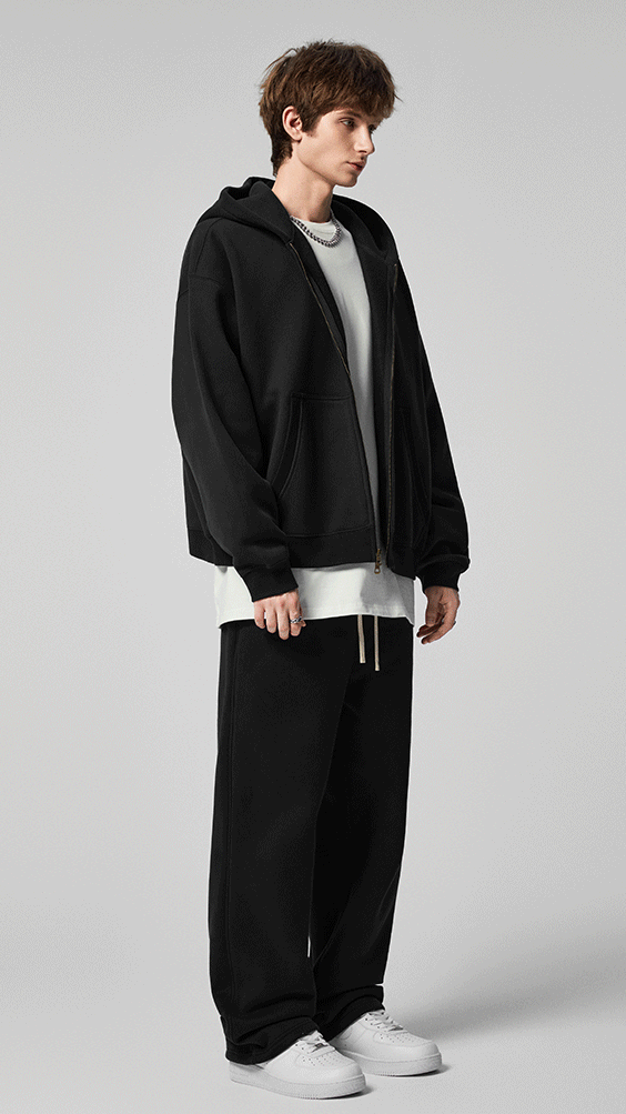 Active Black Liberty Hoodie