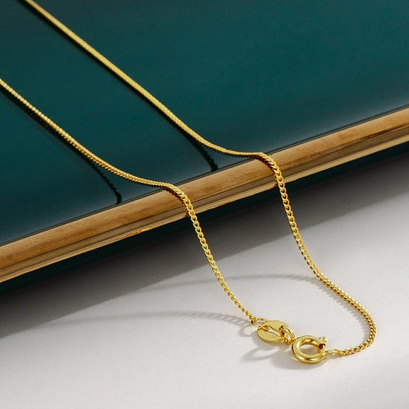 Silver Smooth Side Chain