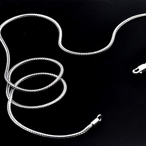 92.5% Pure Silver Legacy Fox Tail Chain