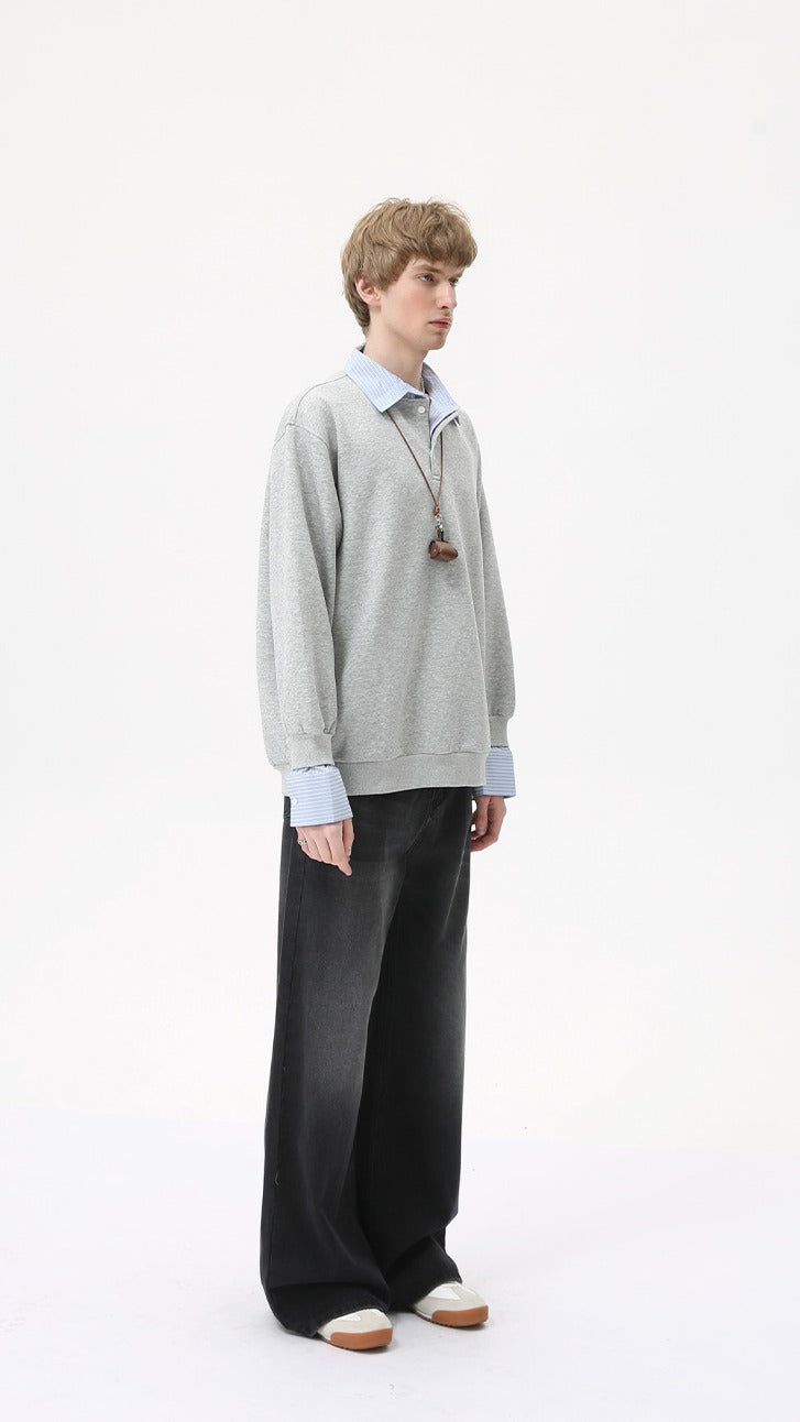 Premium - Urban Layer Contrast Pullover