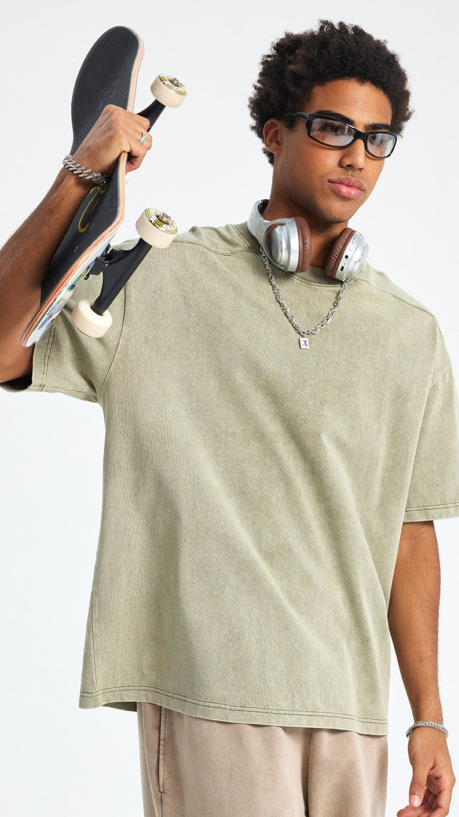 Heritage Fade Patchwork Tee