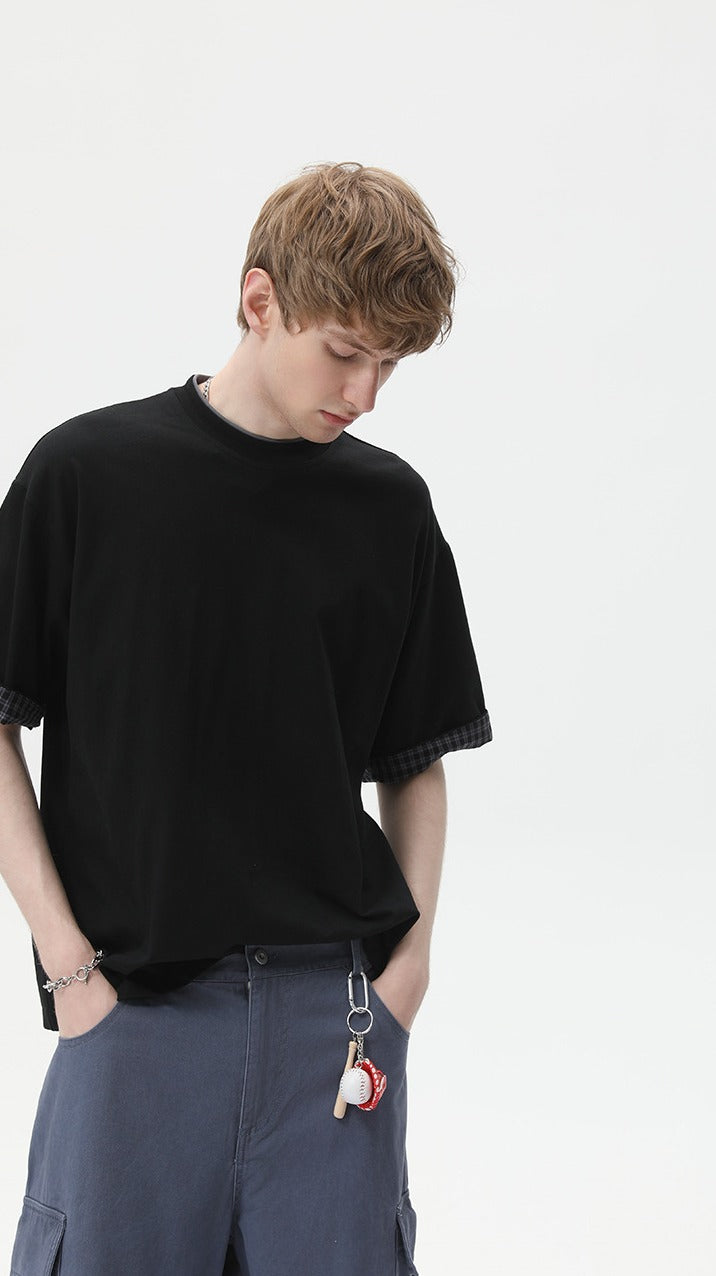 Metro Layer Plaid Tee