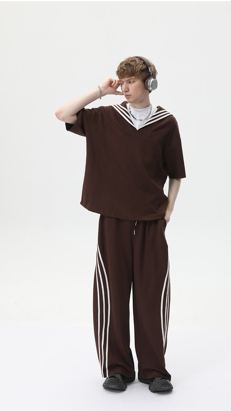 Harbor Scholar Striped Lounge Set