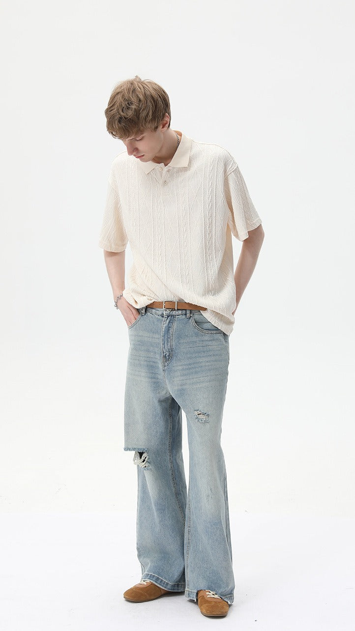 Softform Knit Polo Tee