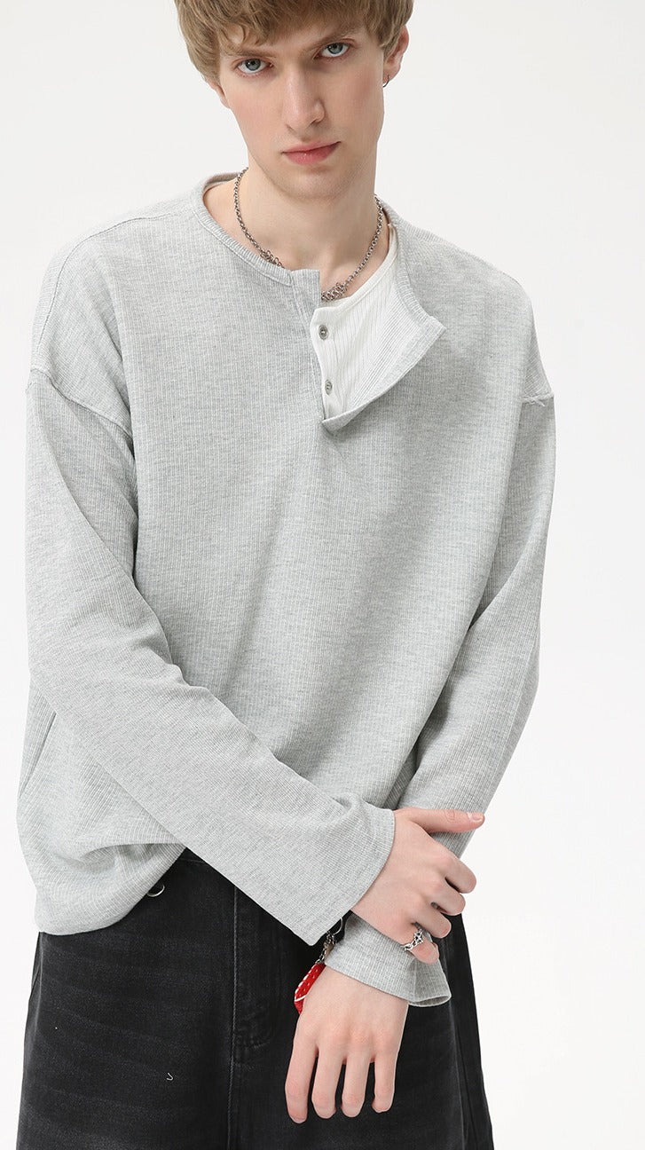 Premium - Urban Waffle Long Sleeve Tee