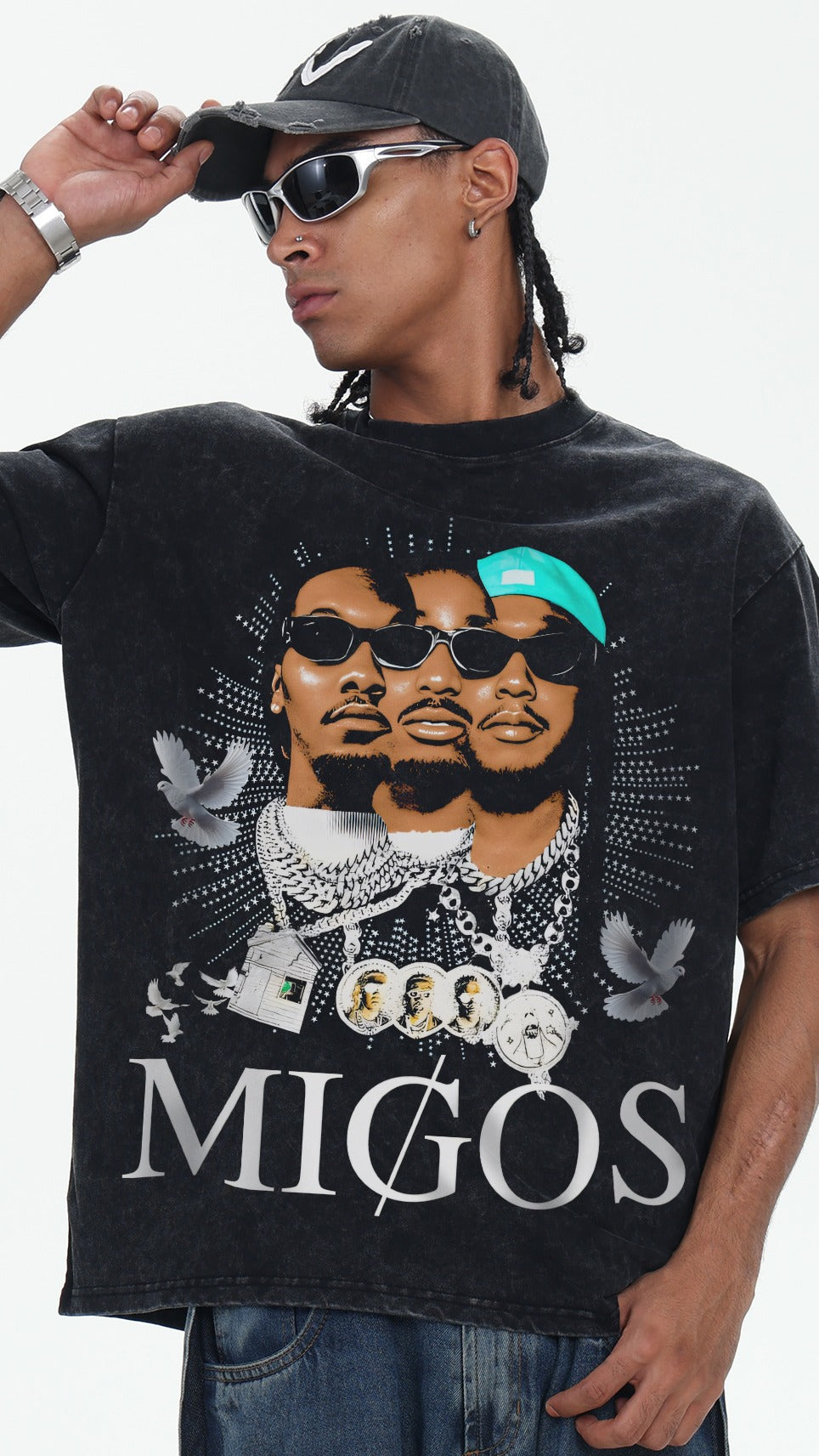 Migos Washed Heavy Tee