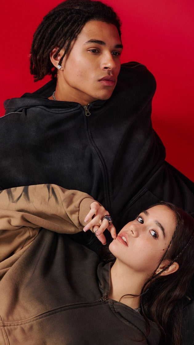 Fade Zip Hoodie