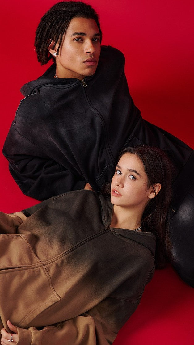 Fade Zip Hoodie