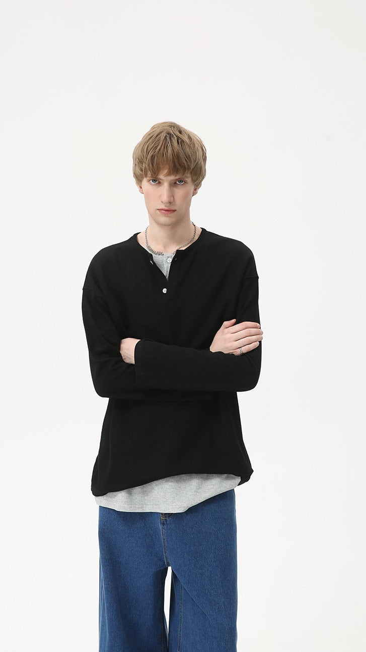 Premium - Urban Waffle Long Sleeve Tee