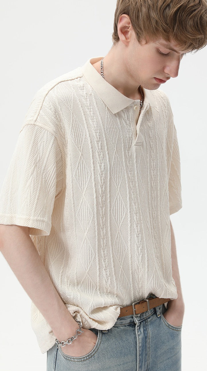 Softform Knit Polo Tee