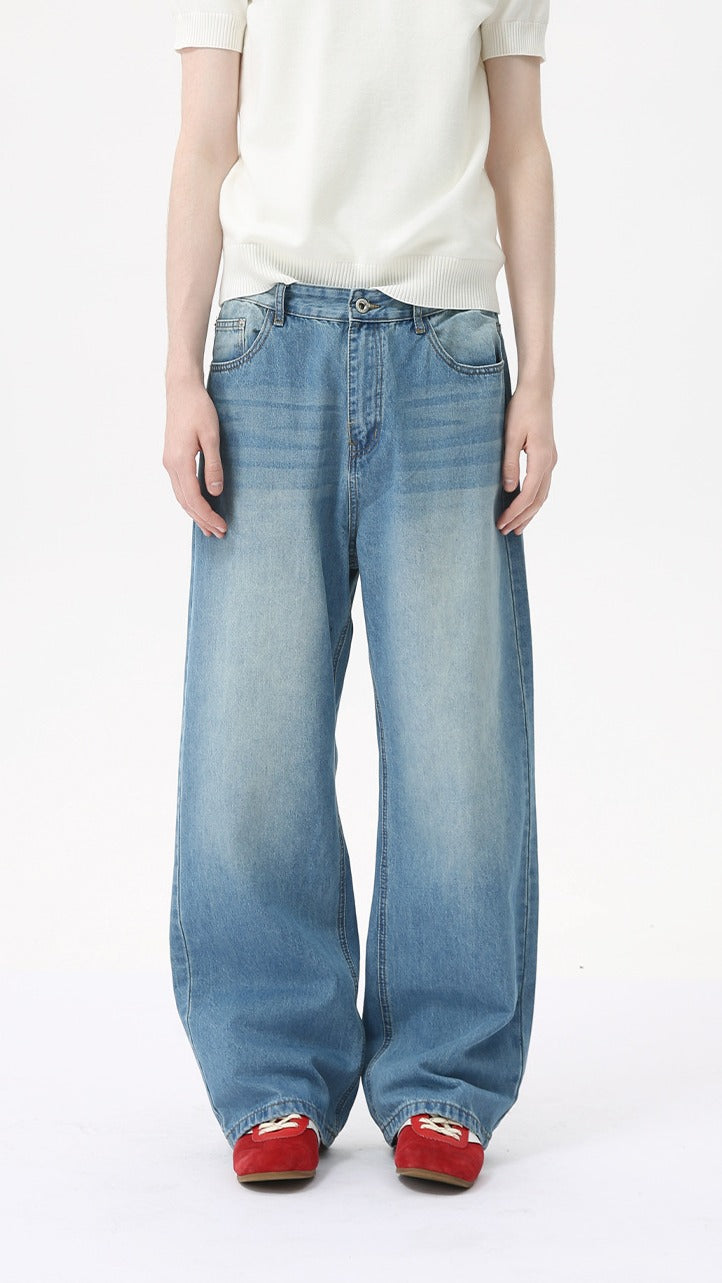 Heritage Street Wide-Leg Jeans