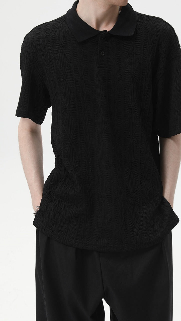 Softform Knit Polo Tee