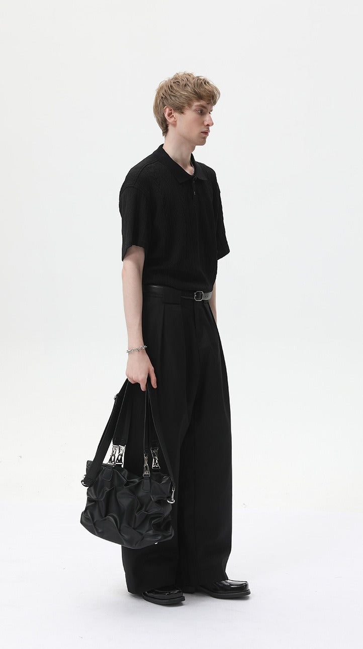 Softform Knit Polo Tee