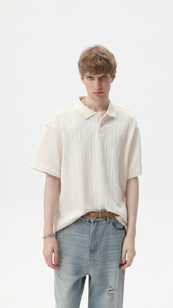 Softform Knit Polo Tee