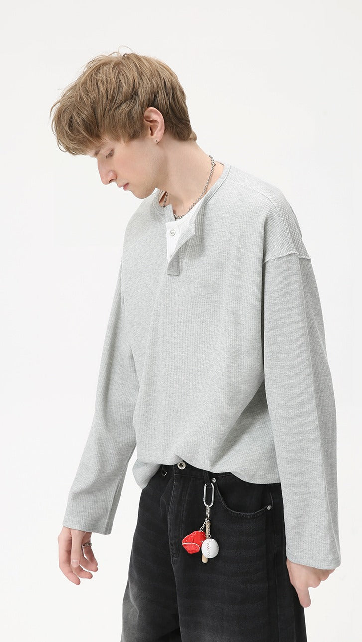 Premium - Urban Waffle Long Sleeve Tee