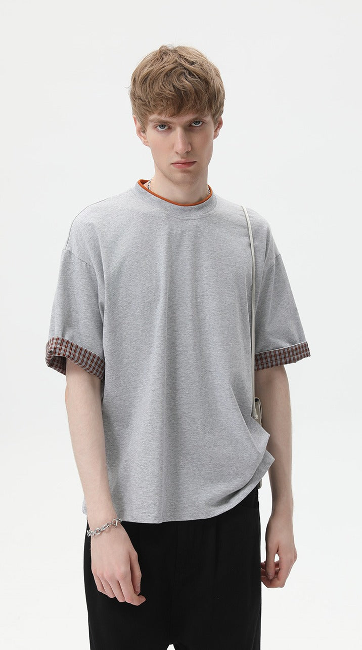 Metro Layer Plaid Tee