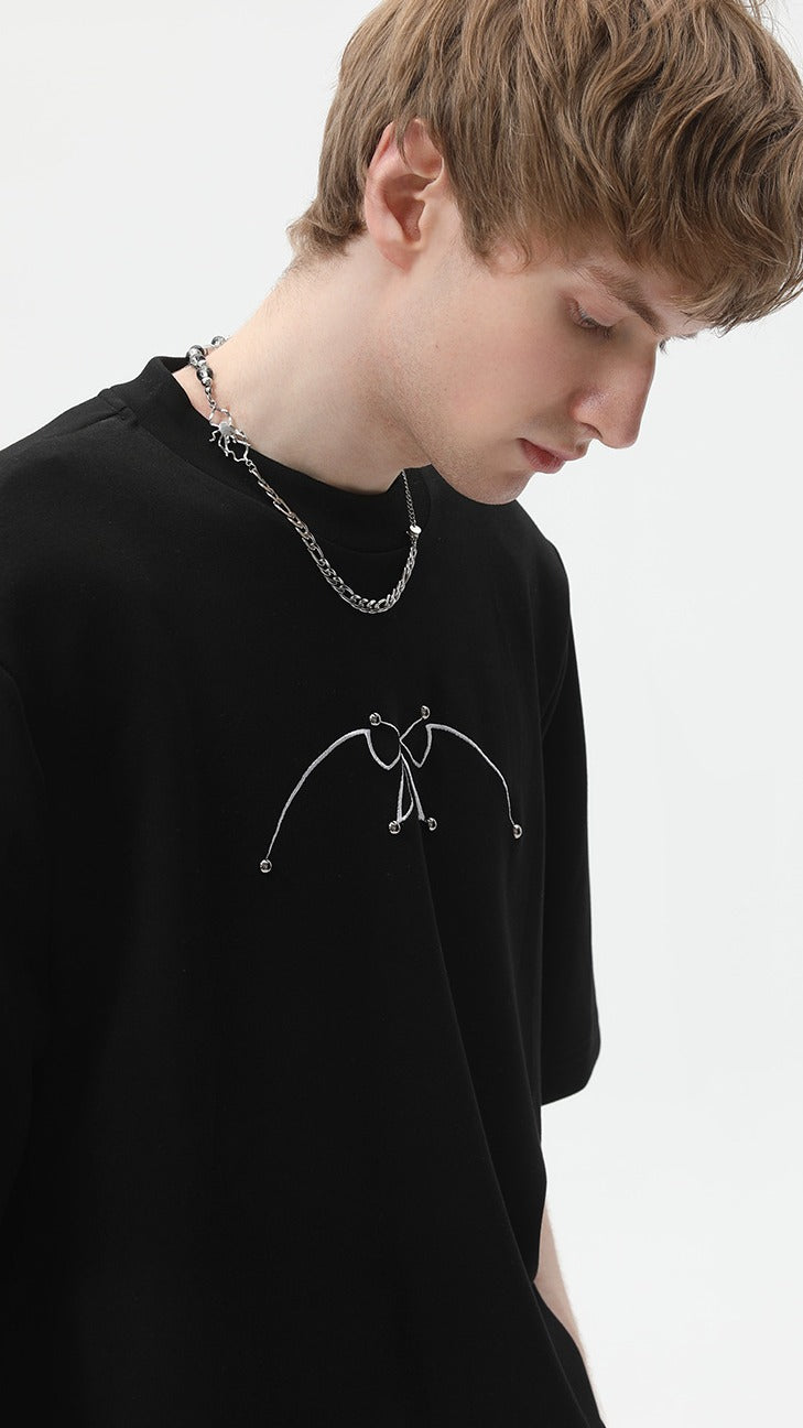Urban Edge Beaded Tee