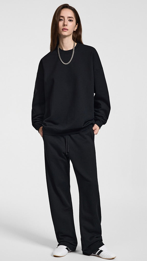 Black Heavyweight Sweatpants