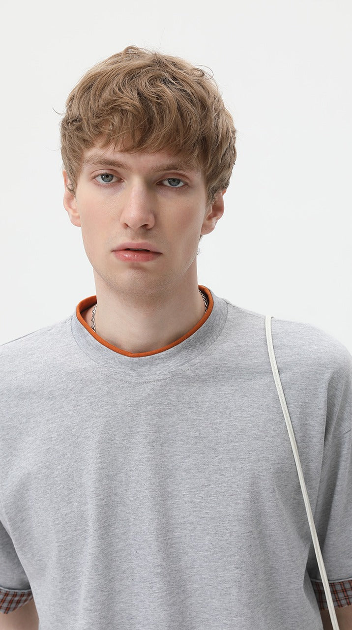Metro Layer Plaid Tee