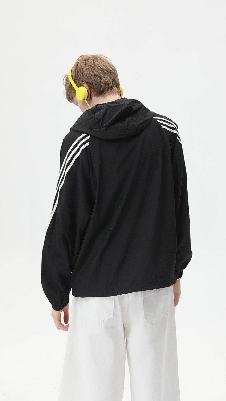 Rain Stripe Hoodie