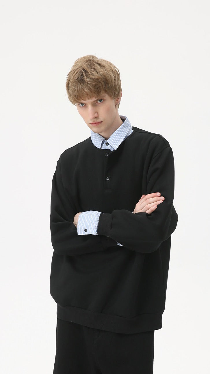 Premium - Urban Layer Contrast Pullover