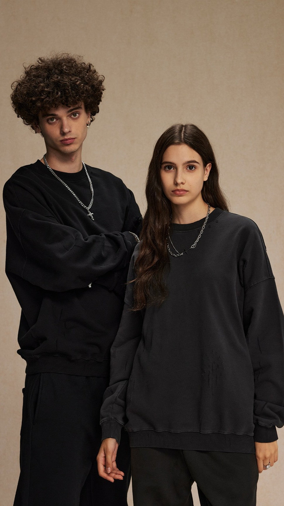 Rough Wash Crewneck
