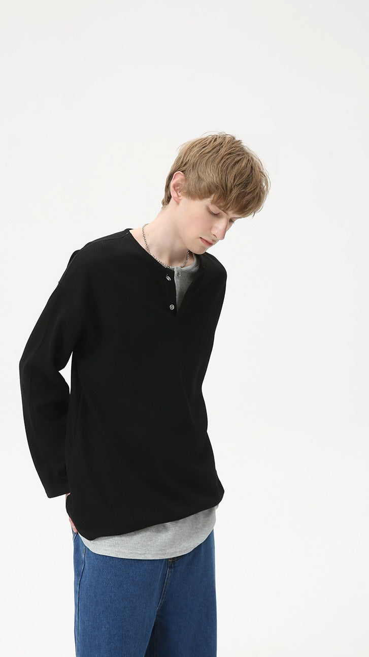 Premium - Urban Waffle Long Sleeve Tee
