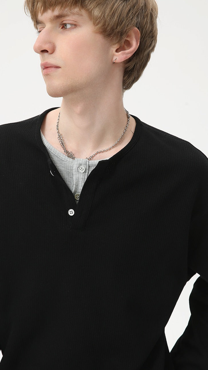 Premium - Urban Waffle Long Sleeve Tee
