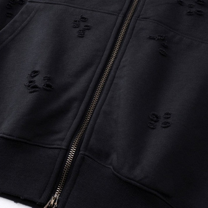 Iron Fade Zip Hoodie