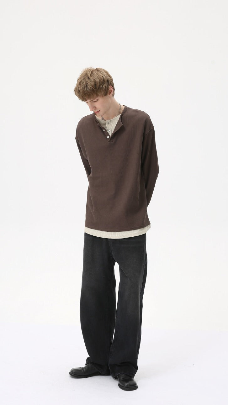 Premium - Urban Waffle Long Sleeve Tee