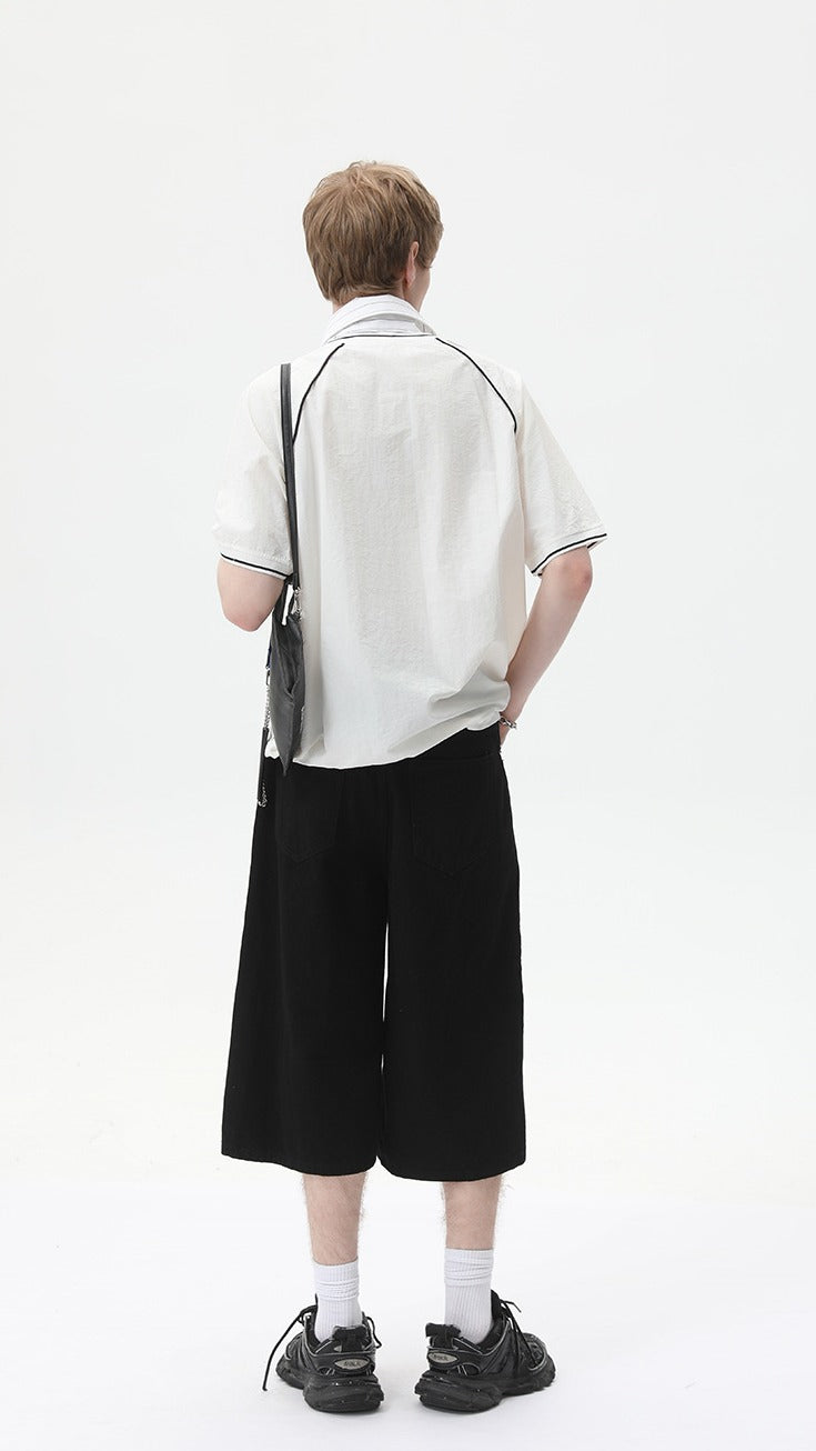 Varsity Layer V-Neck Tee