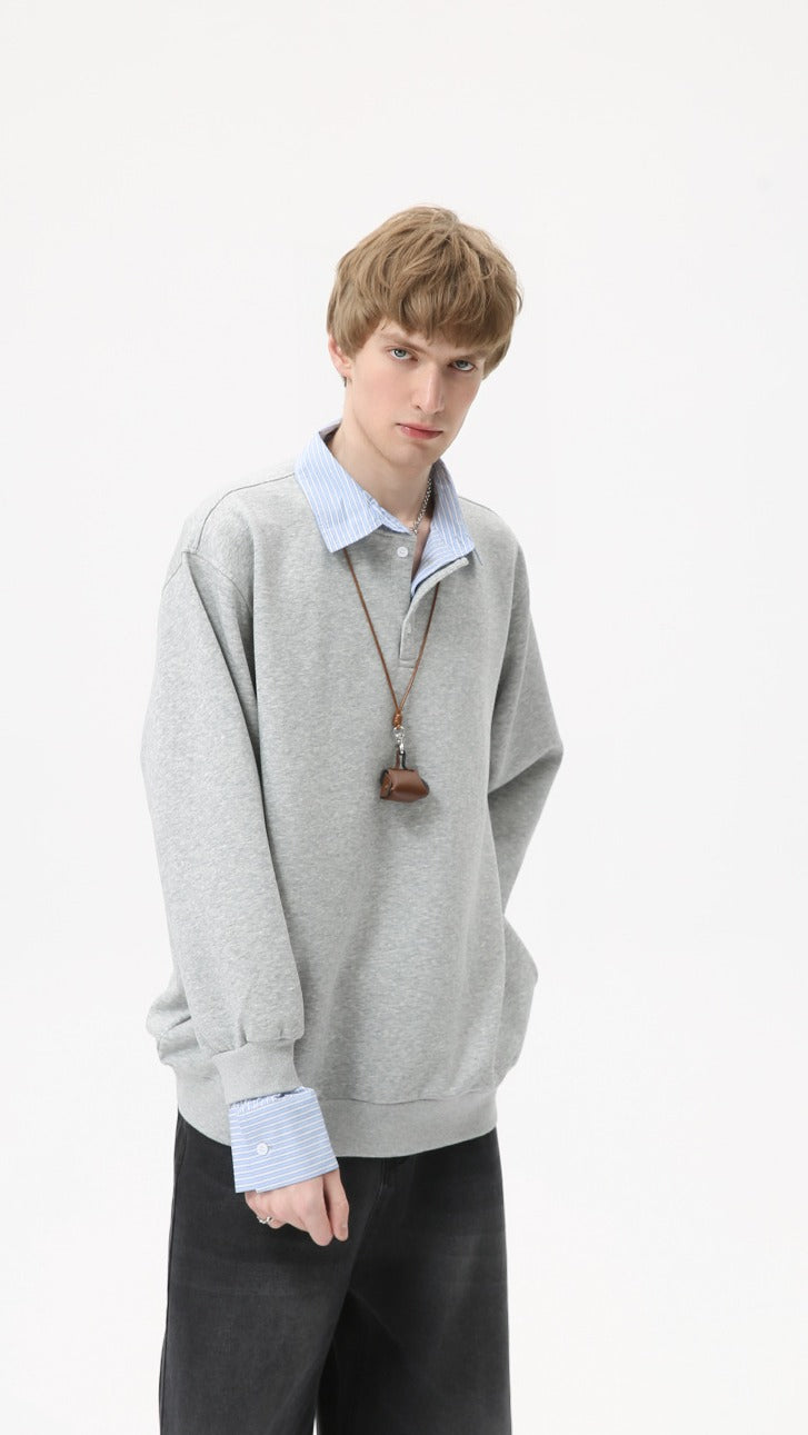 Premium - Urban Layer Contrast Pullover