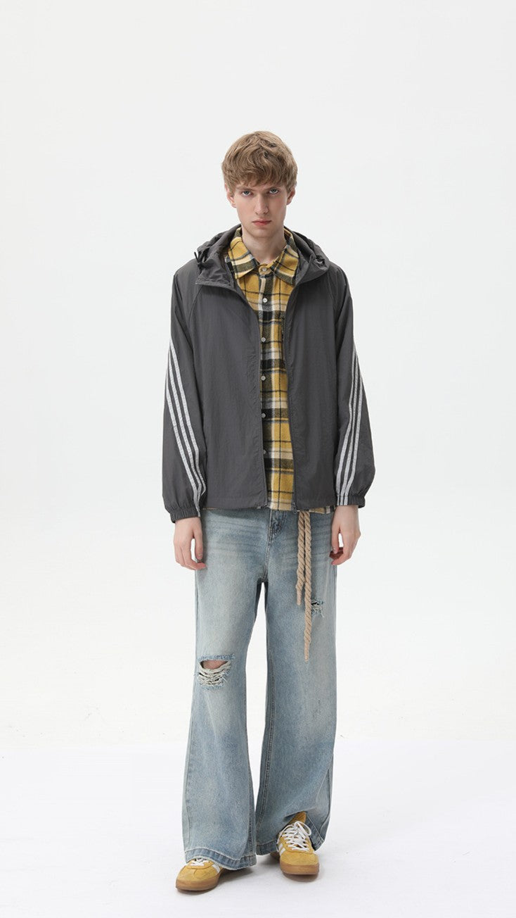 Rain Stripe Hoodie